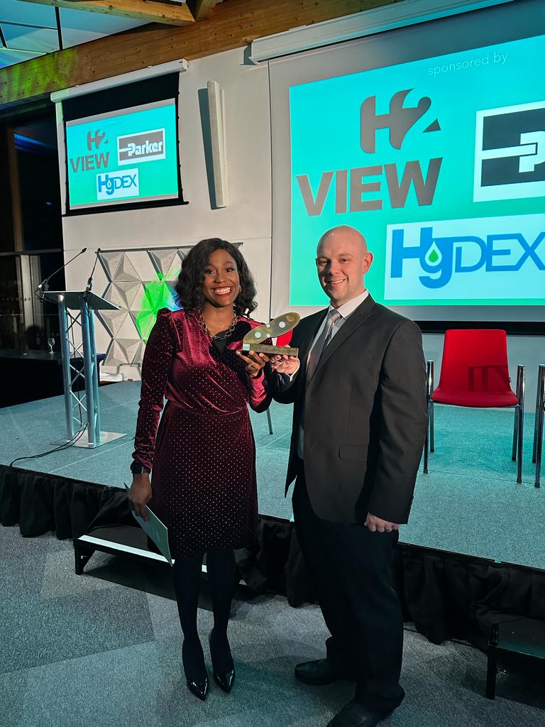 hyper_h2's tweet photo. Delighted to win the Academic Excellence in Hydrogen Research and Innovation at the @H2Awards
Thank you to everyone who has supported us on the journey!
@h2_view @HydexMidlands @CranfieldUni @CranfieldEnergy @gti_energy @altrad_babcock https://t.co/Zwjlz86jet