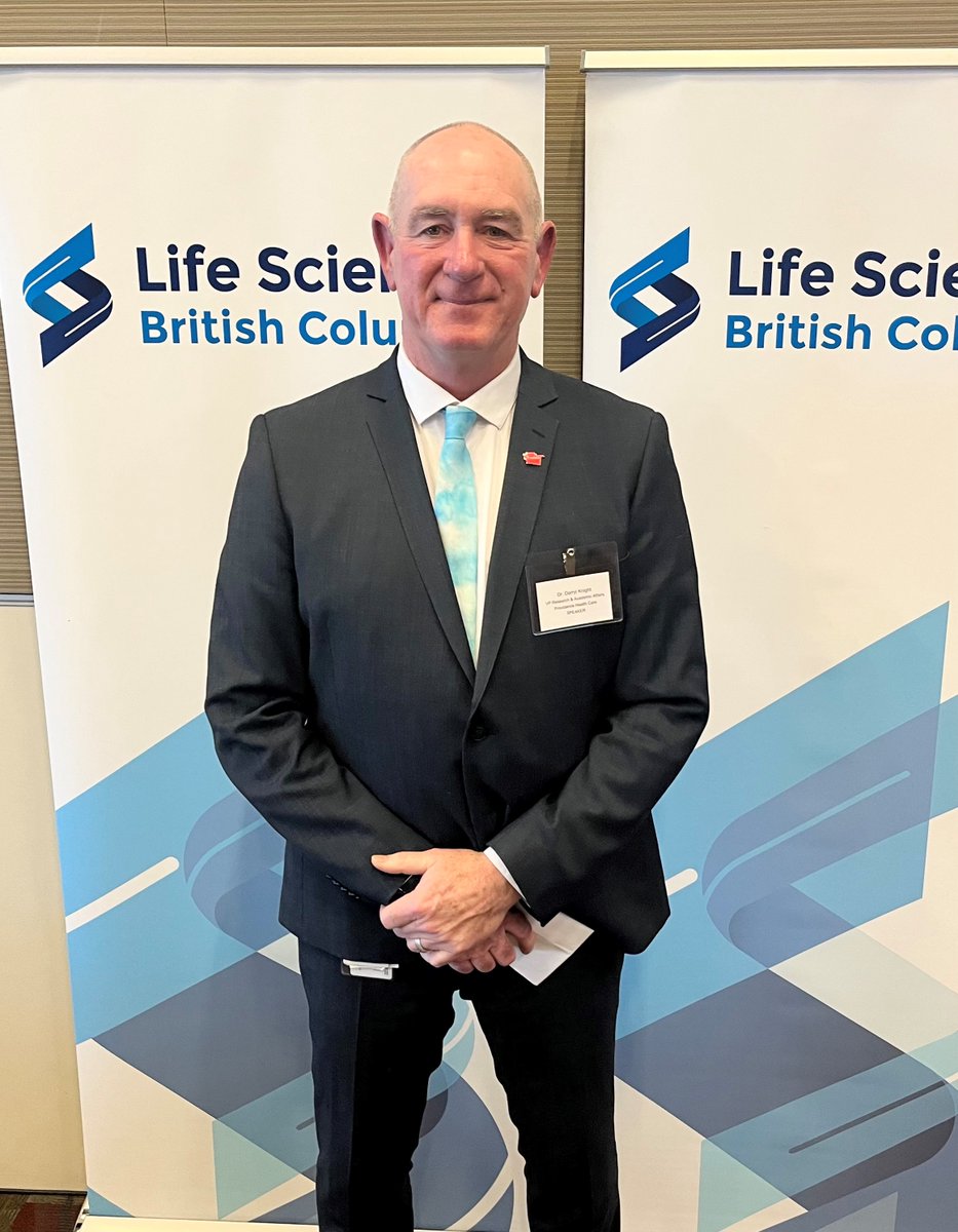 Dr. Darryl Knight from <a href="/Providence_Hlth/">Providence Health Care</a> provided a compelling keynote presentation on a vision for “Establishing an Early Phase Clinical Trial Unit” in BC to improve patient health outcomes. Thank you to Keynote sponsors <a href="/helpstpauls/">St Paul's Foundation</a> and <a href="/Providence_Hlth/">Providence Health Care</a>.