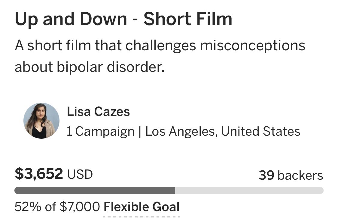 upanddown_film's tweet photo. Today marks the one year anniversary since we launched the crowdfunding campaign that made all this possible. Little did we know so many people would support us and help us raise more than $3,600! 1/3 https://t.co/JOX6uteKqY