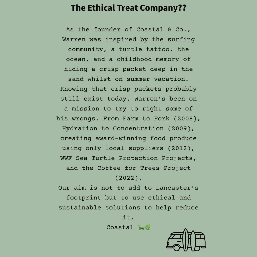 FromFarmToForks's tweet photo. New coffee shop coming to Lancaster University #theethicaltreatcompany https://t.co/EPHvqpxklT