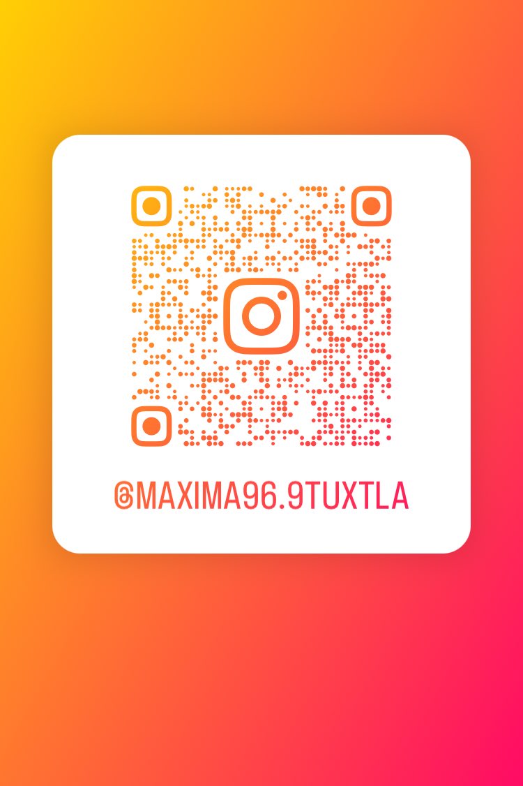 Síguenos en Instagram! instagram.com/maxima96.9tuxt…