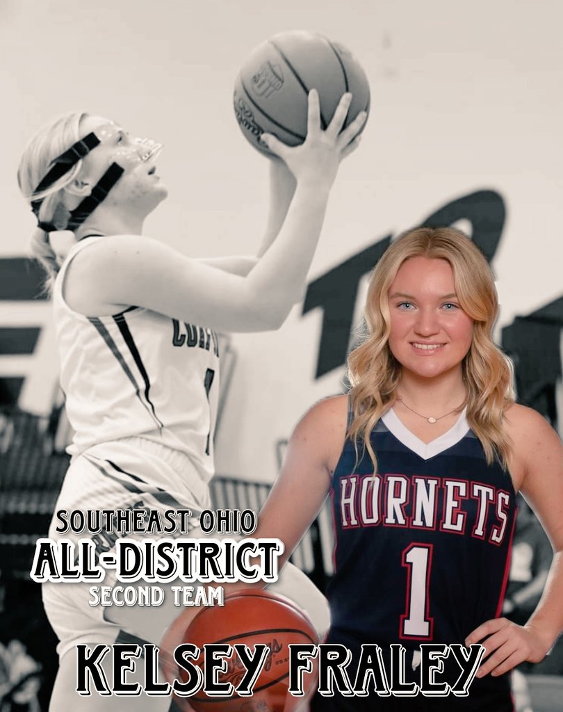 CoalGroveHoops's tweet photo. Congratulations to our Southeast Ohio All-District selections Kelsey Fraley(2nd Team) and Kinsy Keeney(HM)! https://t.co/vY5PLjmOtH