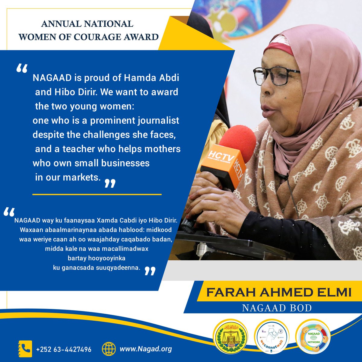 Nagaad_Network's tweet image. #wecannotwait