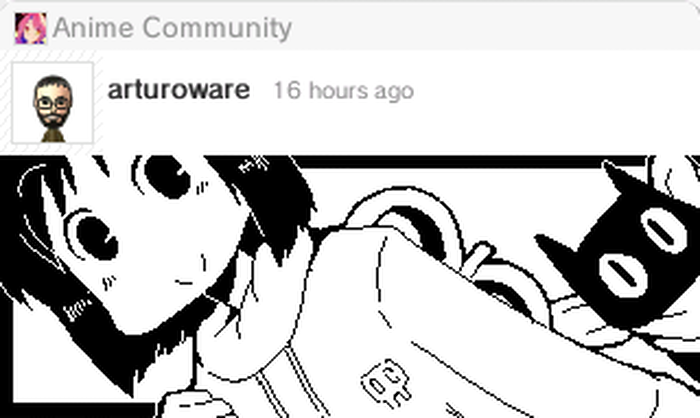 arturoware's tweet photo. Bringing some Nichijou love to the 3DS.
Recent rverse drawings.
#Miiverse #rverse #nichijou #3DS https://t.co/6x7ohxSF9a