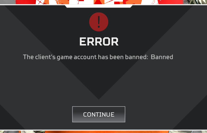 Ender804's tweet photo. @PlayApex I have not played for years. When I logged in today, I am banned. https://t.co/zvdHUOcFy4