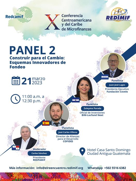 #NoticiasGremiales
Una de las actividades más destacadas en el área financiera es la X Conferencia Centroamericana y del Caribe de #Microfinanzas “Resiliencia y reactivación de las finanzas inclusivas ante la nueva realidad”.
#COSEP
#ASOMIF
facebook.com/asomifnic