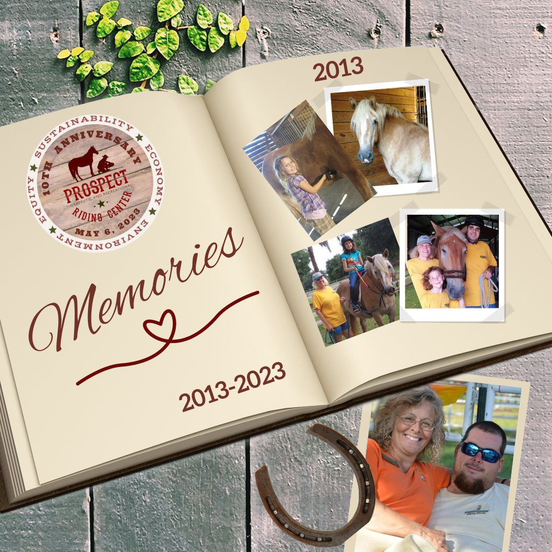 We began with one rider, one horse and a staff of four volunteers, and each year since has been an opportunity for fundraising, improvements and expansion.  prospectridingcenter.com
#memories #growth #community #impact #socialgood #horse