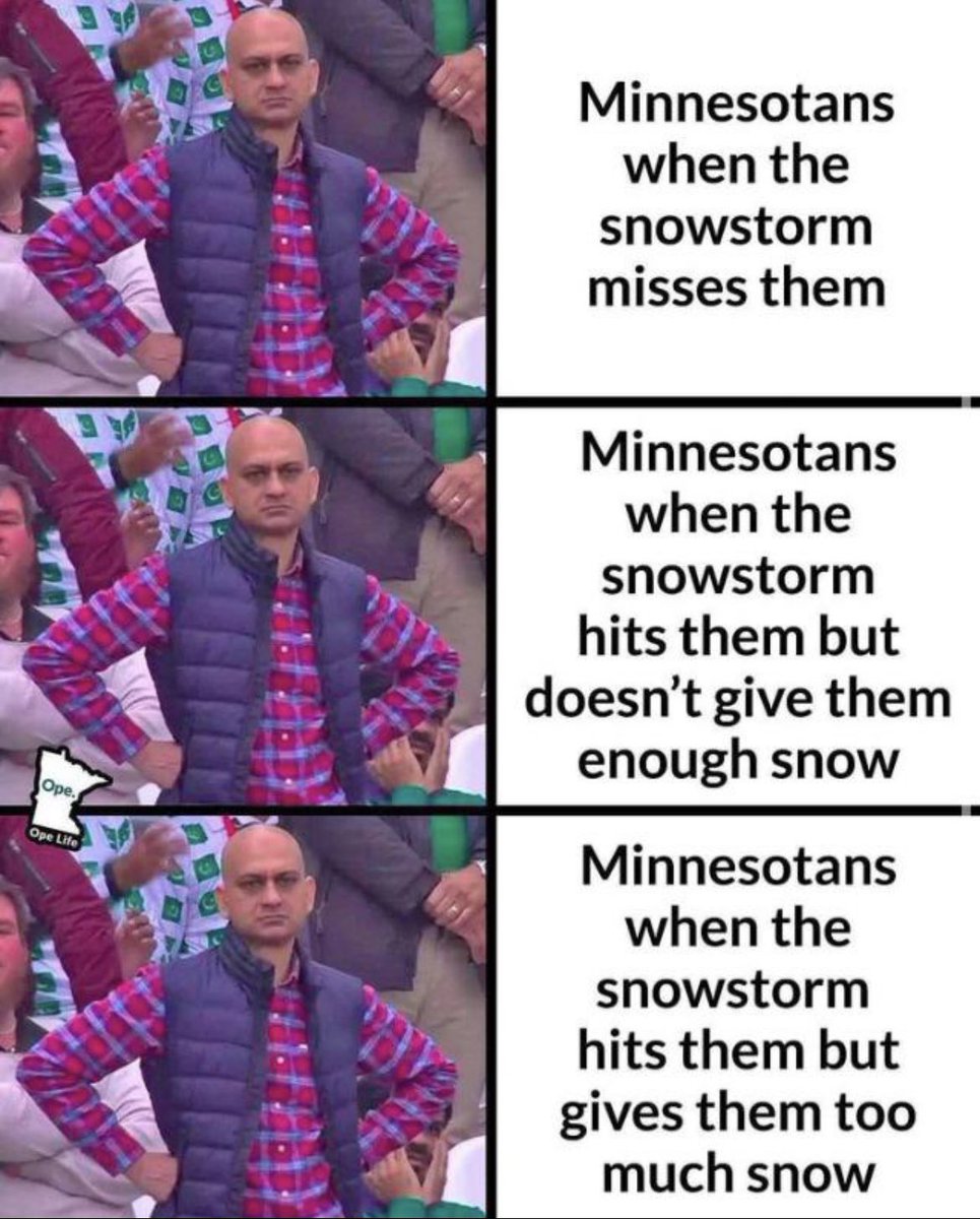 Been this way my whole life. We a different breed up here. 

#Minnesota #Minneapolis