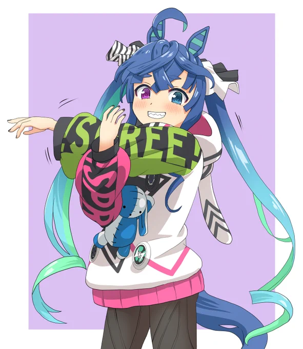 ツインターボ出走まであと30分!(スタンバイ)#ウマ娘#ツインターボ 
