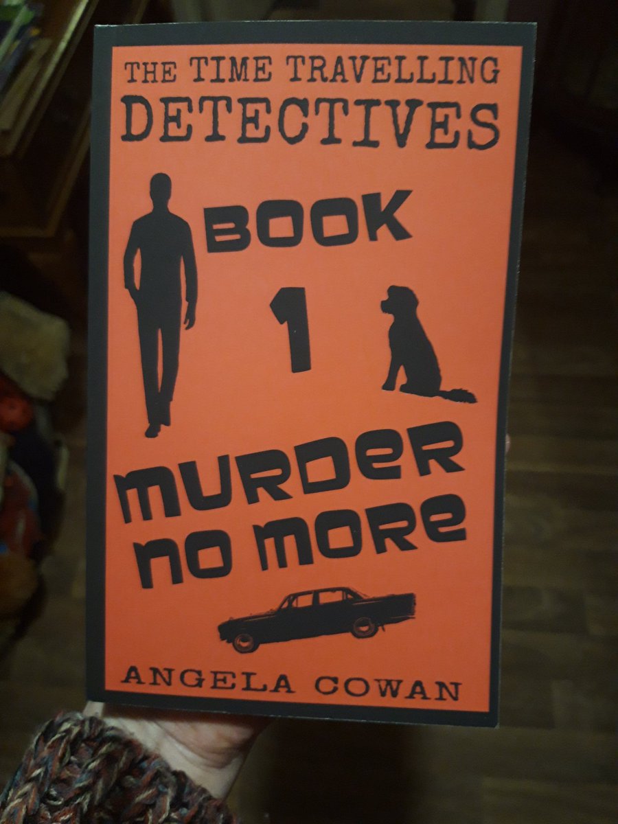 WeedgieTheDug's tweet photo. Ma new cover an' title for book wan. Stoatin' #stoating #timetravel #detection https://t.co/AgBTDyDJFj