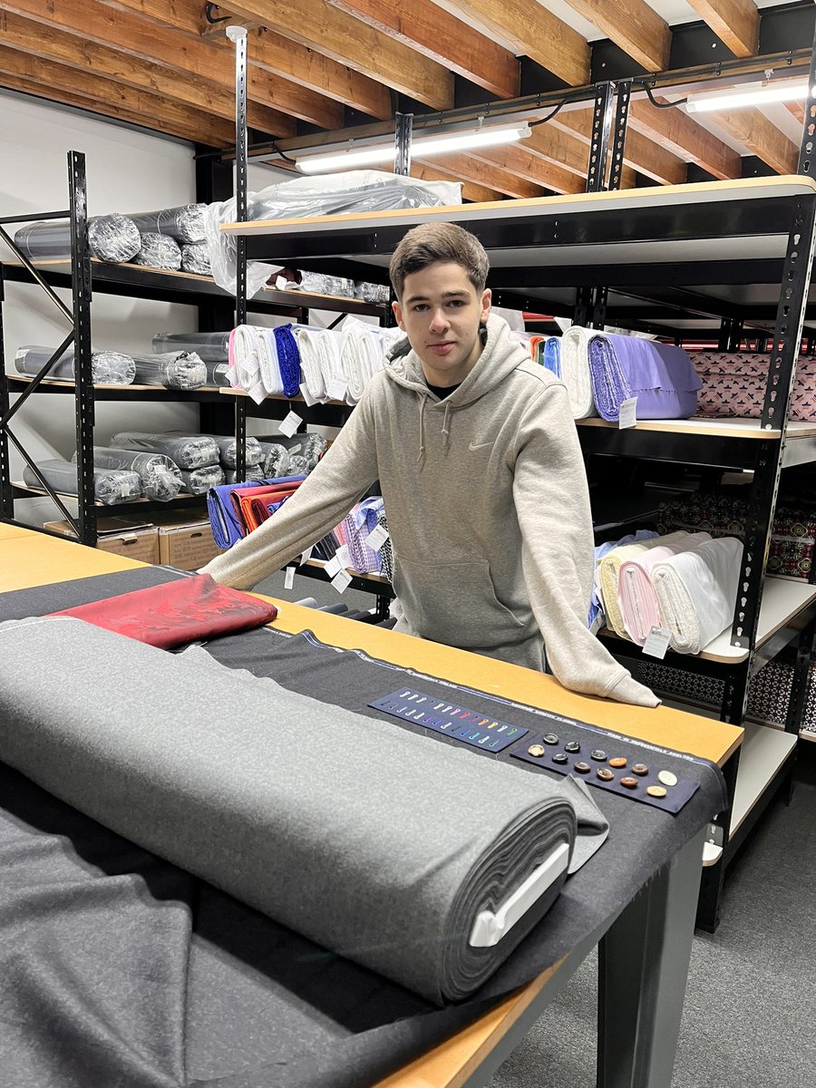 JB_Tailors's tweet photo. Great to welcome Louis Dunn to the showroom today for his first experience of made to measure 👔 

You may know him better as Jamie Johnson 😊⚽️  

Looking forward to the reveal on this one !! 🔥🔥

#jamiejohnson #bbc #iplayer #jacobbriantailors #madetomeasure https://t.co/m9lplz1O1T