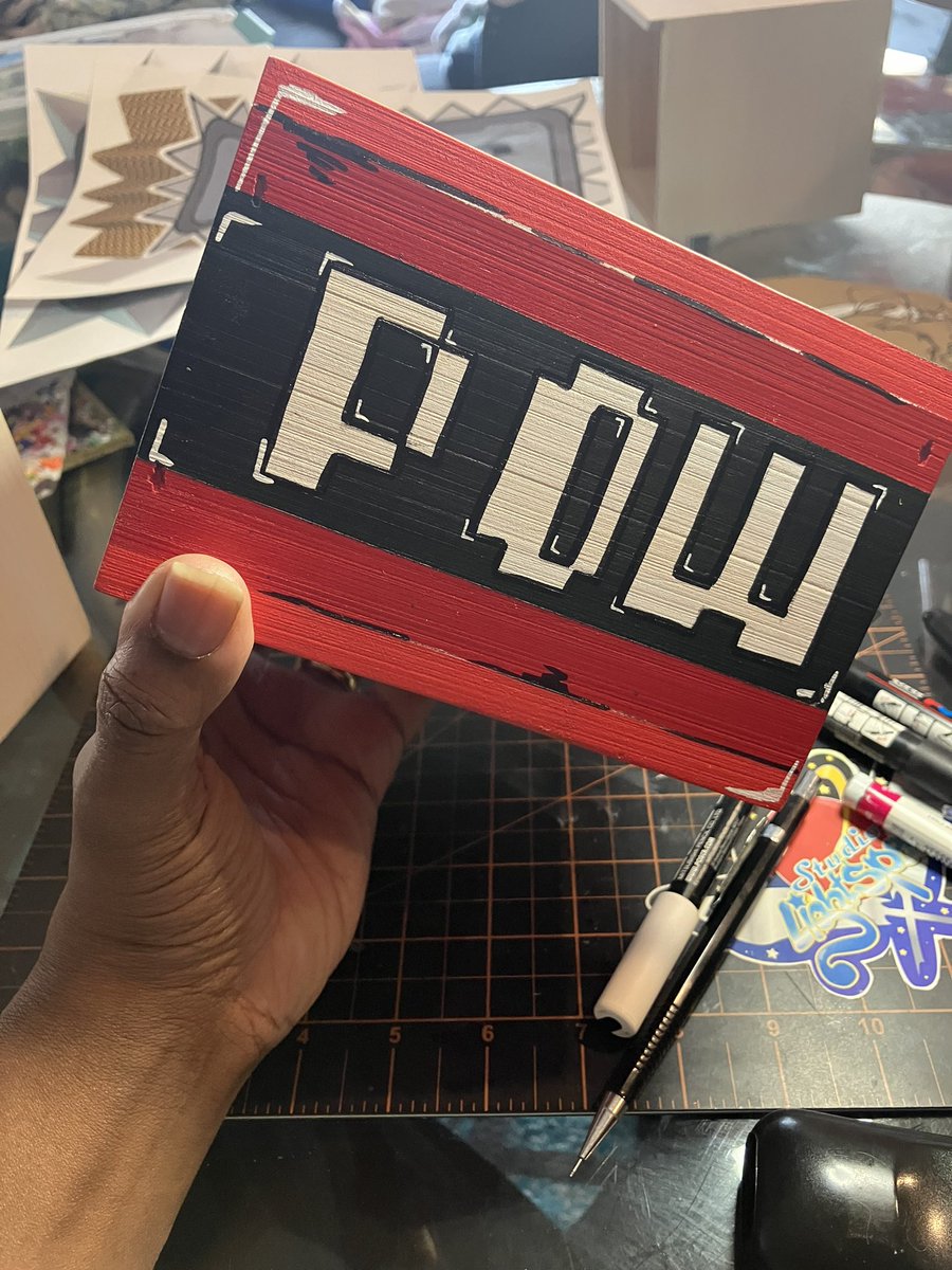 K_phillips9936's tweet photo. Keeping busy in my studio due to work issues. Keeping with the Super Mario kick, POW block 1 of 2, is complete and heading to my Etsy shop soon. Enjoy! #powblock #supermariobros #woodworking #woodart #customart #artforsale #etsy https://t.co/6SefHdvx61