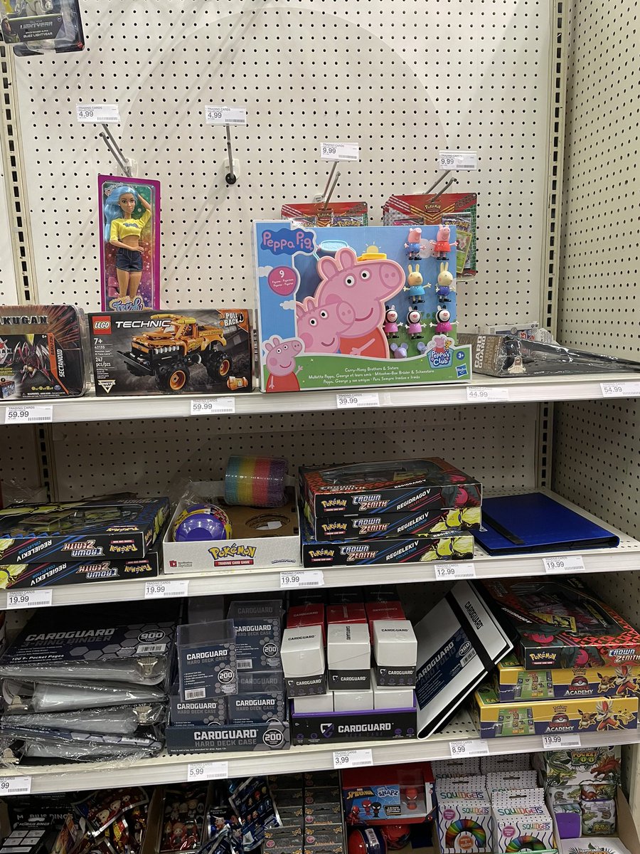 keeshtihn's tweet photo. @PokemonTCGDrops Target in Silver Spring, MD on cherry hill road. Peep that peppa pig ‘mon https://t.co/UVYf72xVBS