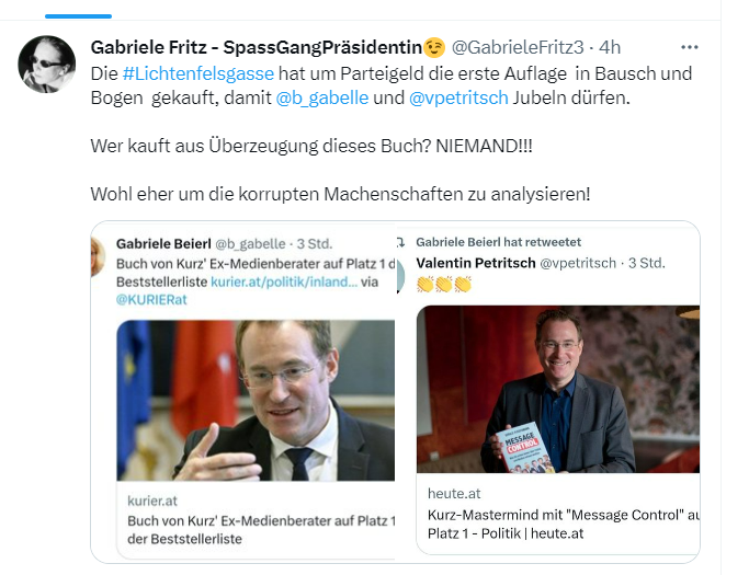 okay liebe  <a href="/volkspartei/">Volkspartei</a> ich glaube es ist Zeit für eine Gerichtliche Auseinandersetzung, diese infame Lügen, kann man sich nicht gefallen lassen.