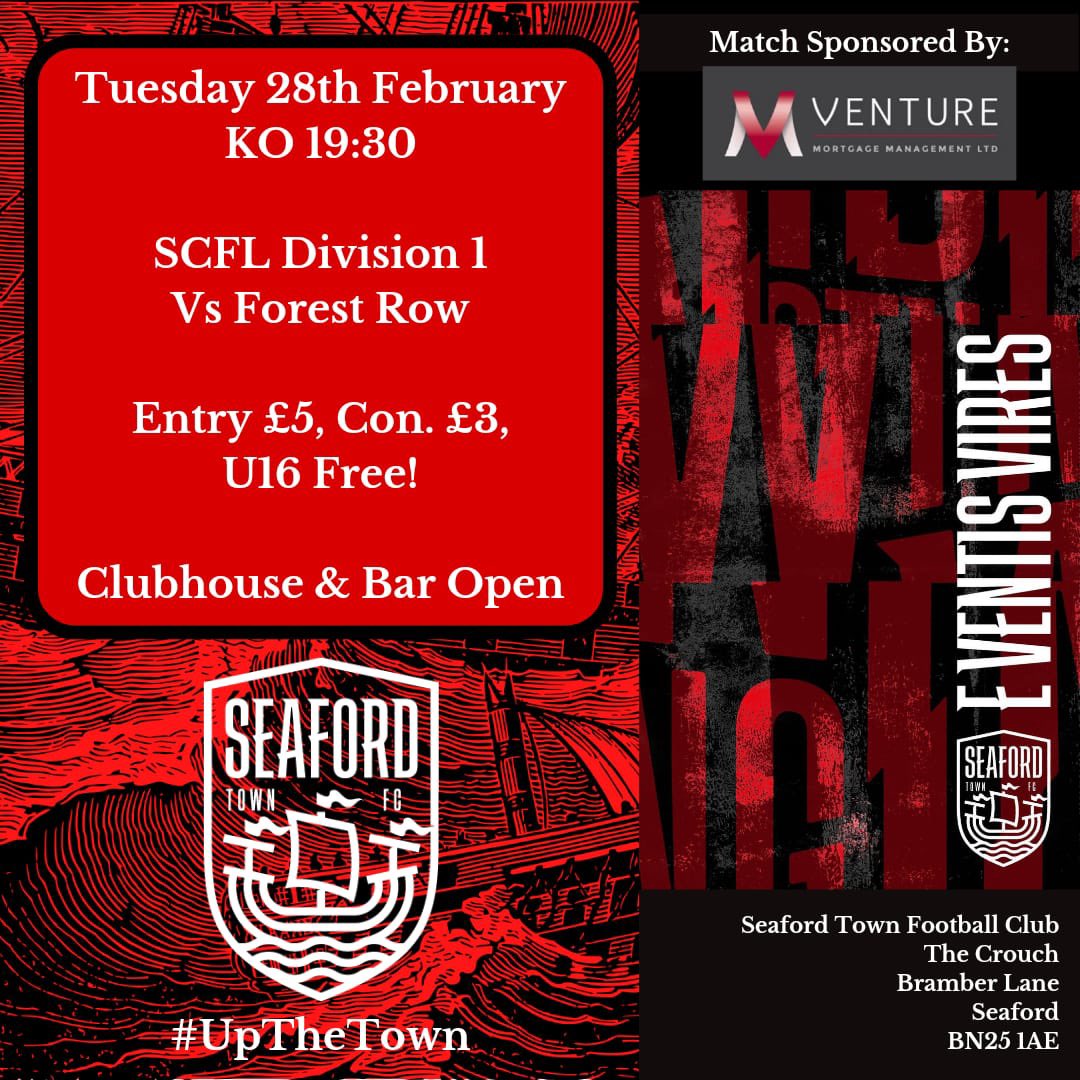 Anything better than football under the lights?? Next Tuesday we’re back on home soil as we host Forest Row