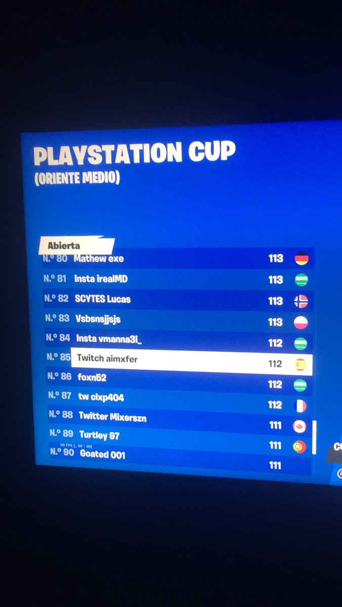 aimxfer's tweet photo. Top 85 🇸🇦 2 días en Play con otro mando y cascos
no qual por un bug del martillo y un grifeo la única vez q tenia globos https://t.co/ls2wJIK7bR