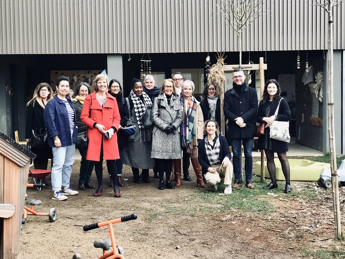 ArnaudStephan's tweet photo. Accueil aujourd’hui à #Rennes de @ELaithier nommée Rapporteure générale de la concertation territoriale sur le Service Public de la #petiteenfance par @JCCOMBE
Visite d’une crèche plein air, échanges avec le CDSF à la #Caf35 et rencontre avec des acteurs locaux.
#rfve #SPPE https://t.co/IwCjcbDj9l