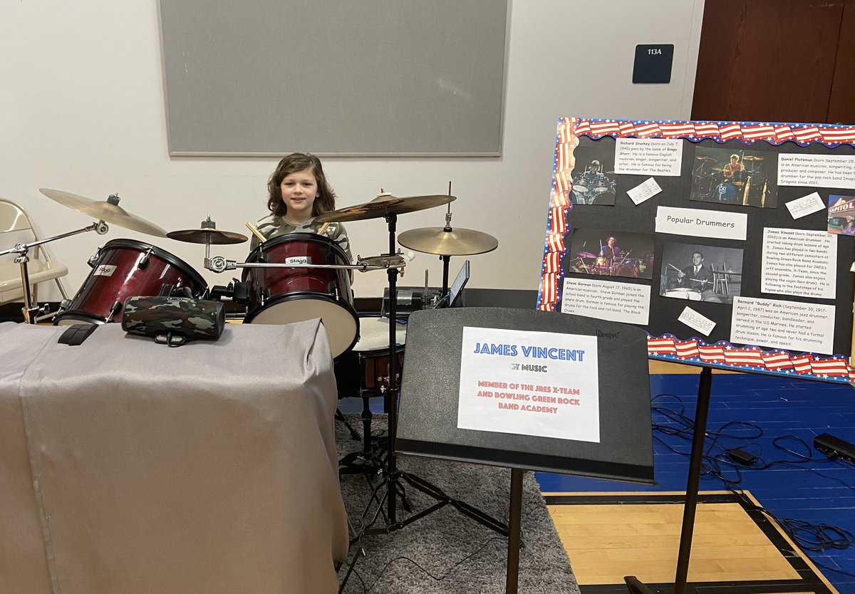 Our GT Music kids rocked the GT showcase today. I am so proud of them for having the courage to perform for their peers. I’m blessed to get to work with such amazing young musicians. Thank you Mrs. Decker for allowing them an opportunity to shine. <a href="/JresRockets/">JRES</a> <a href="/soundsofJRES/">Casey Powell</a>