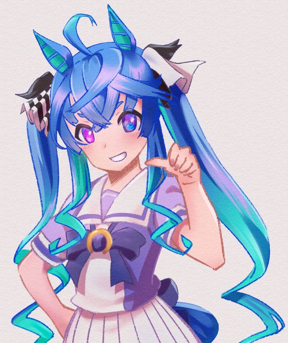 ウマ娘2周年おめでとうございますツインターボ!(加筆再掲)#ウマ娘 
