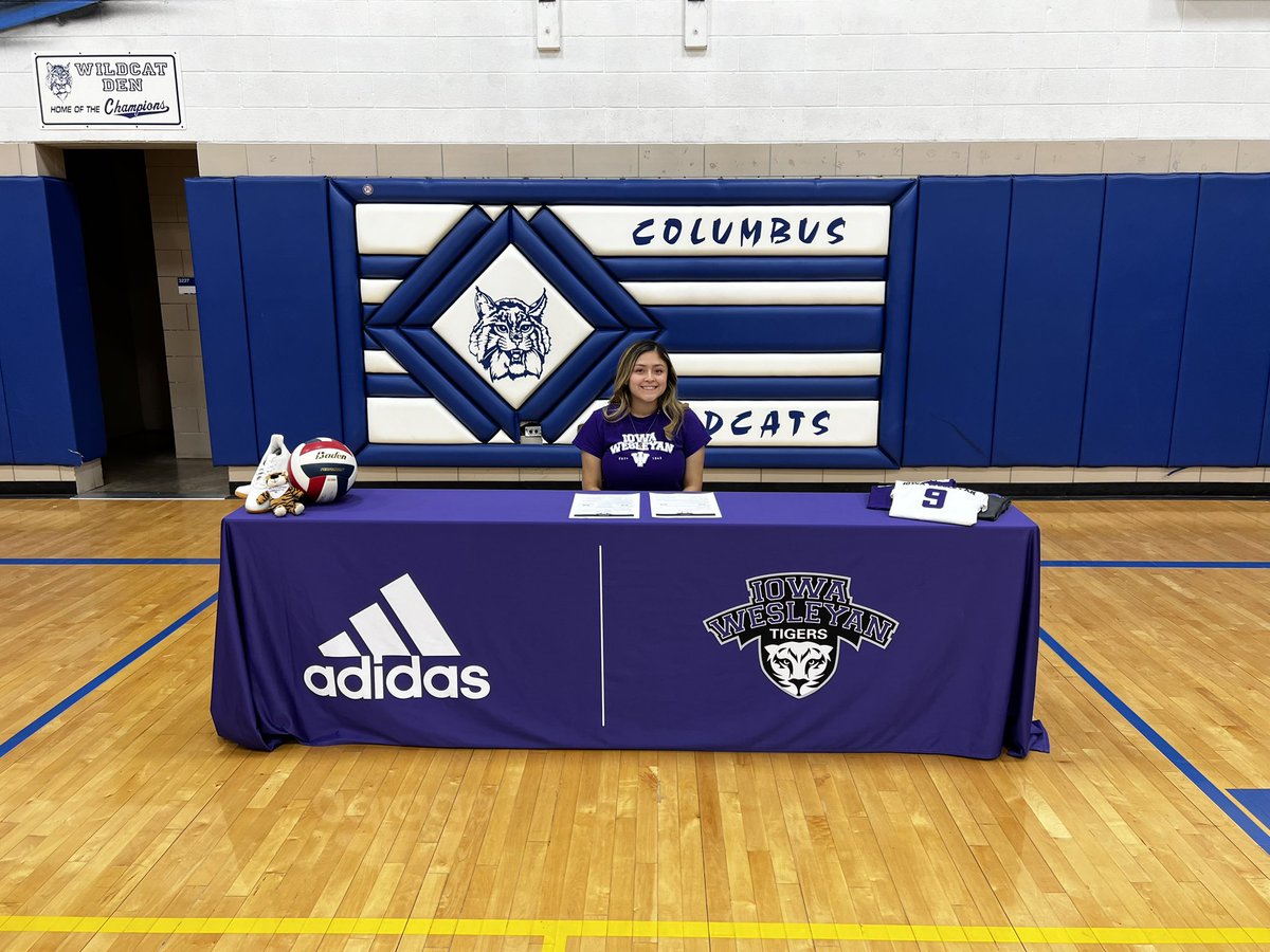 IW_Vball's tweet photo. Tiger nation help us welcome Isabelle Langunas to our family!!

#WeAreIW https://t.co/pvb0tiKpMj