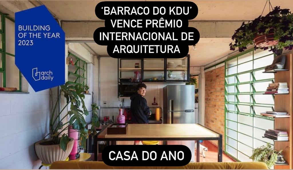conexaoplaneta's tweet photo. Olha que notícia mais bacana: a Casa do Pomar do Cafezal - o "barraco" do @kdudosanjos - é vencedor do prêmio #BuildingOfTheYear 2023, do site @ArchDaily, na categoria Houses. “Esse prêmio é pra todas as #periferias do mundo! Amanhã tem festa na #favela!”: https://t.co/fufmfqLJJF https://t.co/fZ7KEfrodC