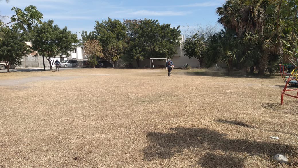 Gob_Victoria's tweet photo. Trabajos de limpieza, corte de maleza y recolección de basura en él área verde del Fracc. Haciendas del Santuario.
@SoyLaloGattas
#ServiciosPúblicos #TransformandoVictoria #TeQuieroMás https://t.co/BGJnYqJDfN