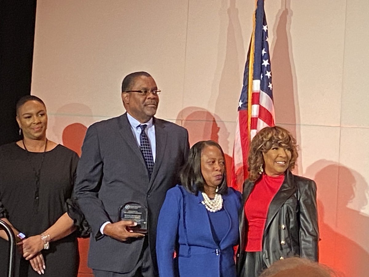 Congratulations to Michael Barber and Jackie Herd-Barber, MCW Trustee (with Dr. Eve Hall) for Greater Mikwaukee Urban League Excellence in Philanthropic Leadership award.