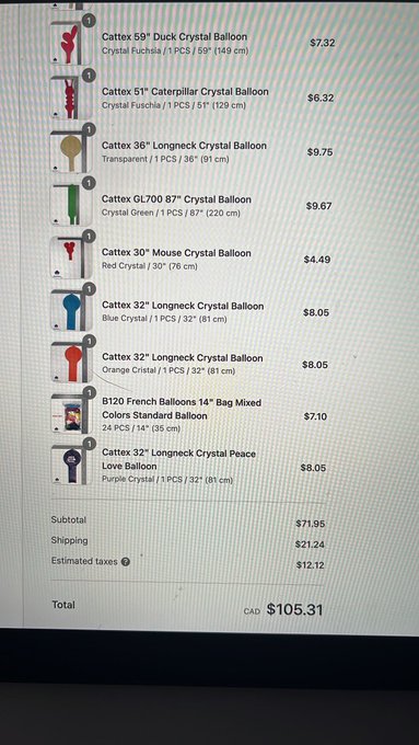 Help pay for these #balloons &amp; get a free #looner video link!! https://t.co/hANp4Yy59A<a href="/tag/balloons"class="tags">#balloons</a><a href="/tag/looner"class="tags">#looner</a>