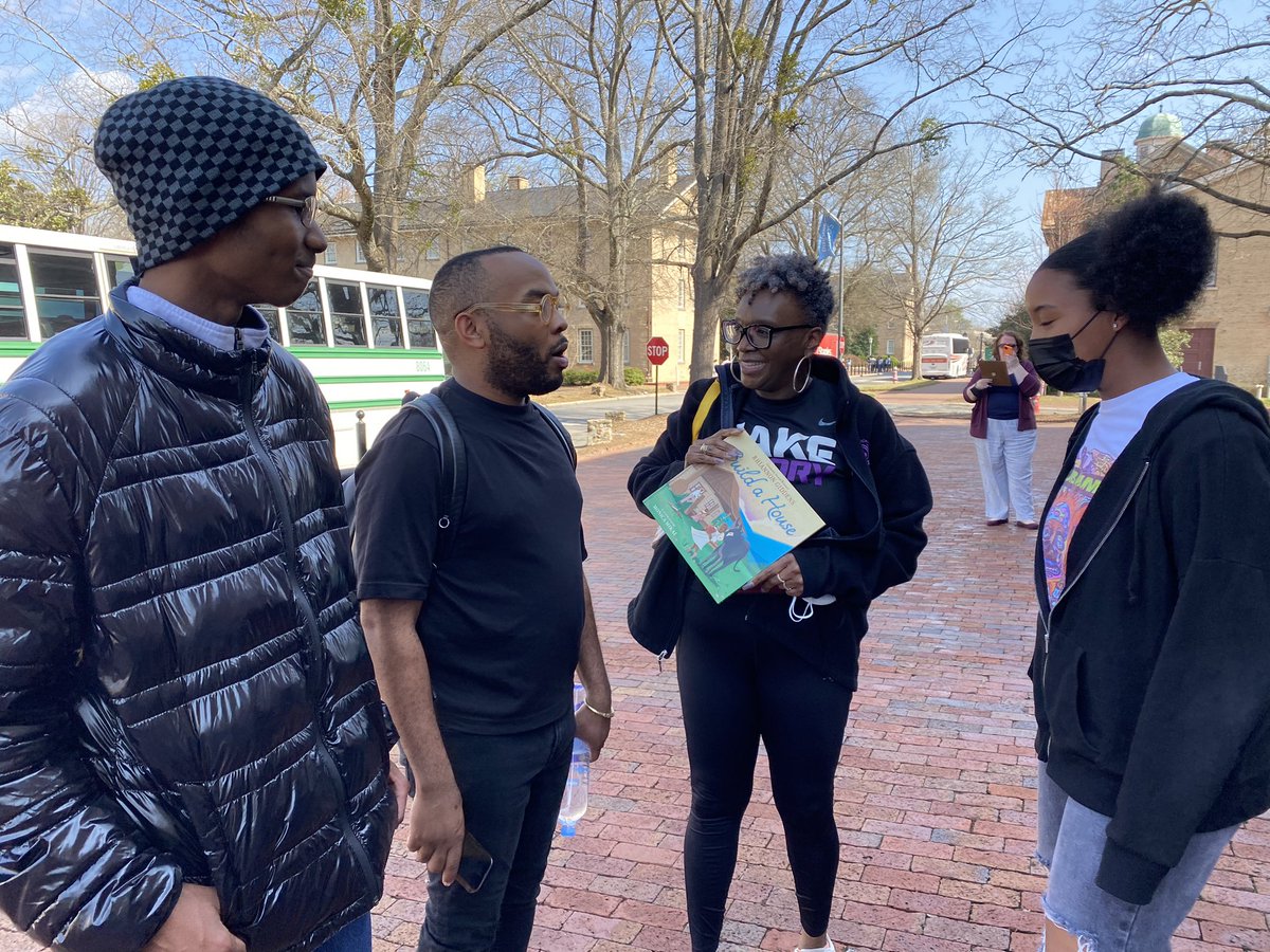 Audrey_Seiler_'s tweet photo. Seeing “Omar” (an opera by Rhiannon Giddens) with Ms. Abbott and history club members was incredible. This experiences expanded my traditional view of operas and shed light on North Carolina history. Thank you @vannabbott!! https://t.co/rwvdLXqApT