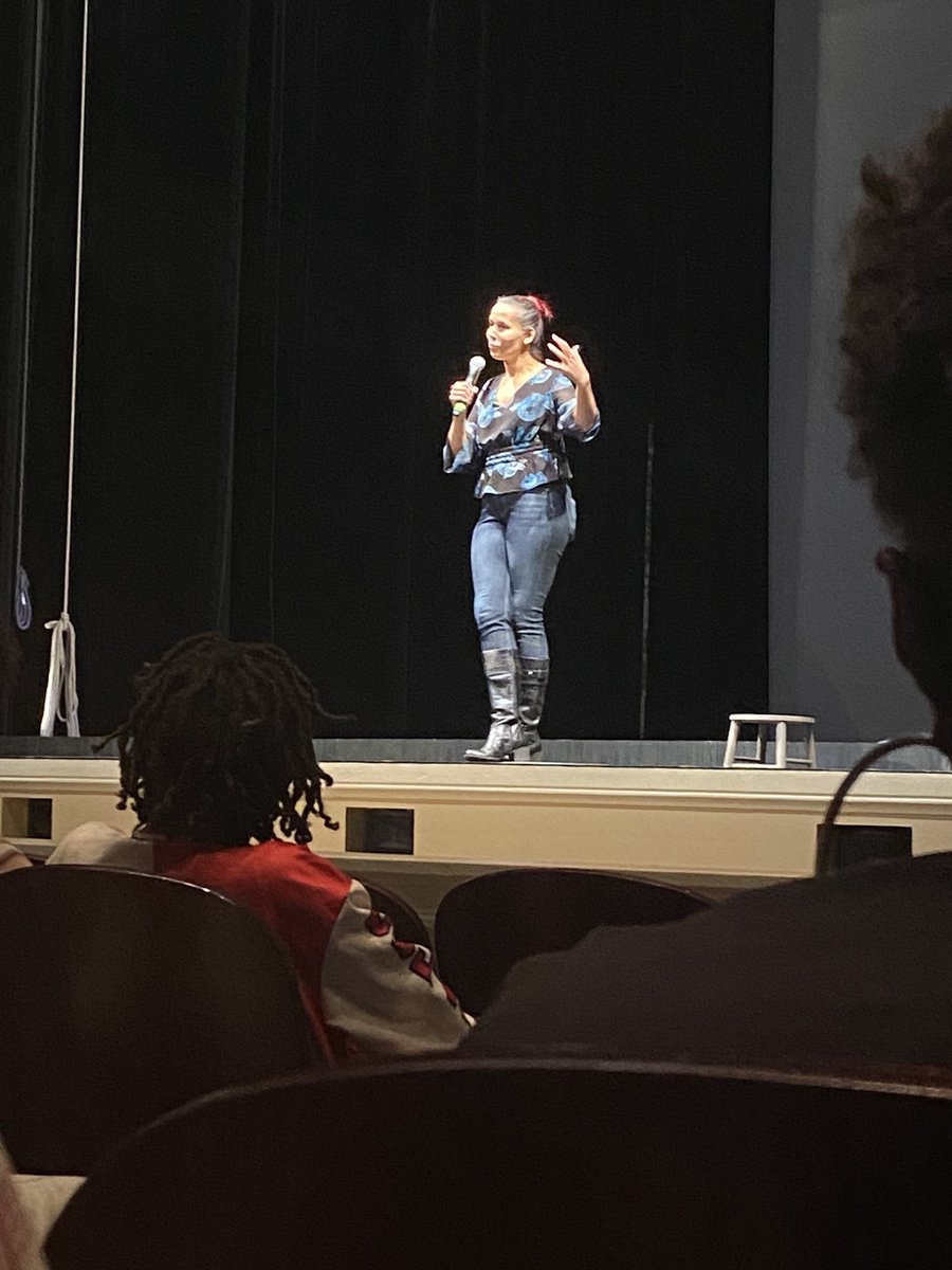 Audrey_Seiler_'s tweet photo. Seeing “Omar” (an opera by Rhiannon Giddens) with Ms. Abbott and history club members was incredible. This experiences expanded my traditional view of operas and shed light on North Carolina history. Thank you @vannabbott!! https://t.co/rwvdLXqApT