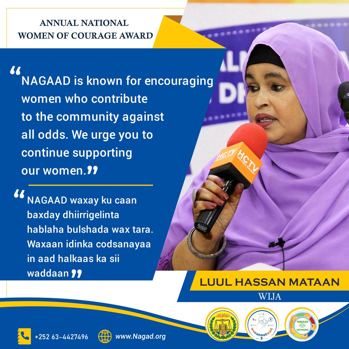 Nagaad_Network's tweet image. #wecannotwait