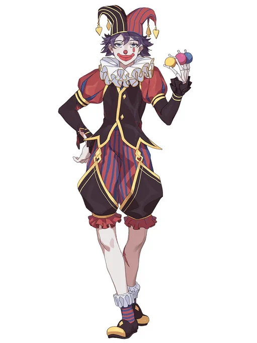 today's clown of the day is Crazy Clown from Food Fantasy! 
