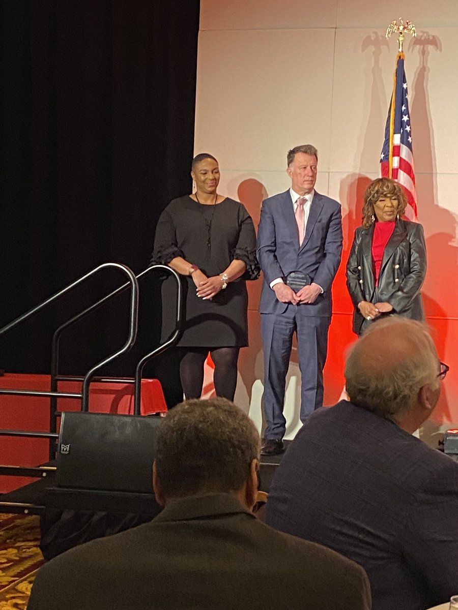 Congratulations to Dr. Joe Kerschner, MCW Provost, center (with Dr. Eve Hall, right) for receiving the Greater Mikwaukee Urban League Health Advocacy award.