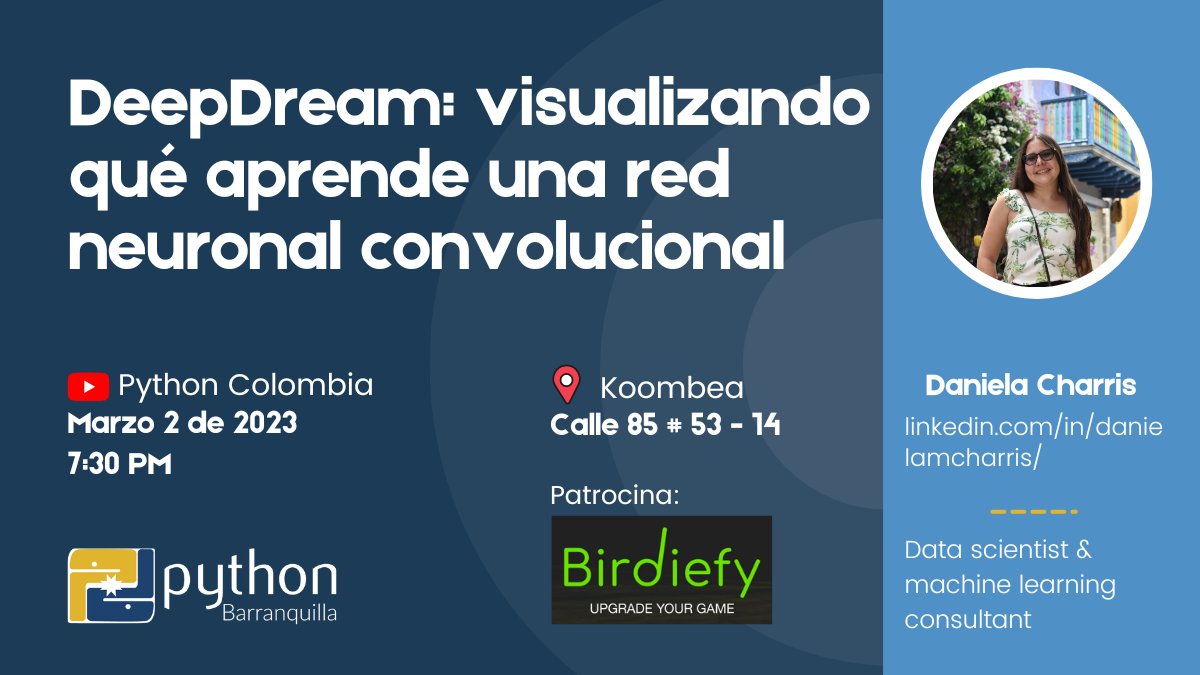 pybaq's tweet image. 🤖 ¡Hola pythonistas! Tenemos evento presencial de #Python #Barranquilla y también online para el próximo jueves 2 de marzo
meetup.com/pythonbaq/even…
Con el patrocinio de @koombea y #Birdiefy