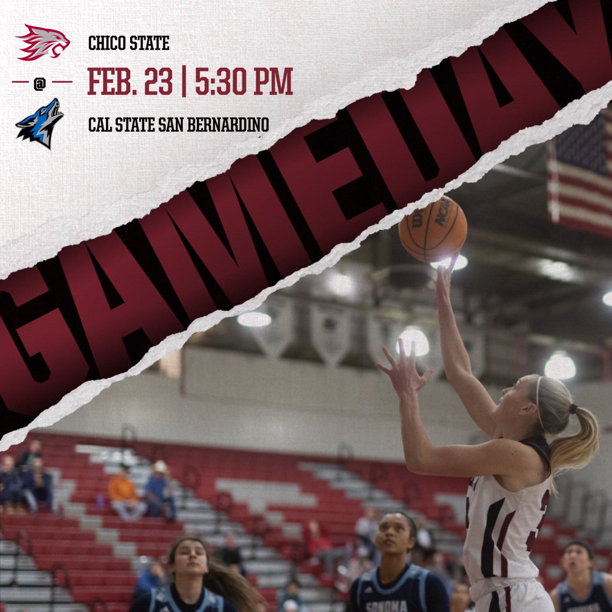 Game day‼️

🏀 vs San Bernardino
📍San Bernardino, CA - The Den
⏰ 5:30 pm
📺 CCAA Network

#WildcatFamily