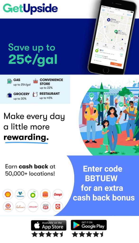 #getupside #cashback