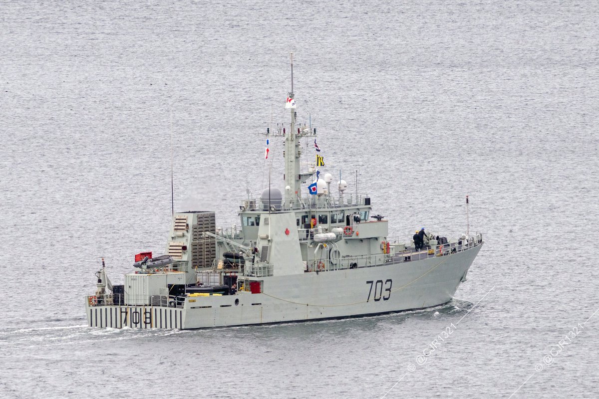 WarshipCam on Twitter "HMCS Edmonton (MM 703) Kingstonclass coastal