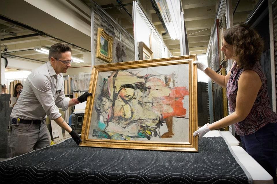 There is more to the story than a stolen painting. Gretchen Henderson will speak on <a href="/UAZMuseumOfArt/">University of Arizona Museum of Art</a>'s de Kooning 'Woman-Ochre' and how it was framed in ugly, frightening, uncomfortable, and vulgar terms. <a href="/UArizonaArts/">Arizona Arts</a> artmuseum.arizona.edu/events/event/u… 
#museum #art #stolenpainting #tucson