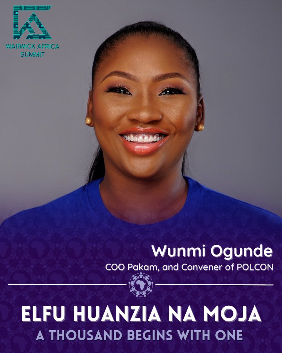 On our Ready, Set, Green panel, we have Wunmi Ogunde🇳🇬 Wunmi has over 10+ years of experience in the manufacturing, recycling, & sustainability industry. She is currently the COO of Pakam Technology, a waste management software that connects waste generators to waste collectors.