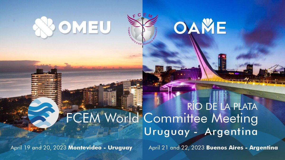 Estamos muy contentas de anunciar que seremos las anfitrionas del 

FCEM World Committee Meeting 2023, en conjunto con nuestra organización hermana de Argentina, OAME ↗️. 

📆 19 y 20 de abril de 2023 -  Montevideo, Uruguay
📆 21 y 22 de abril de 2023 -  Buenos Aires, Argentina