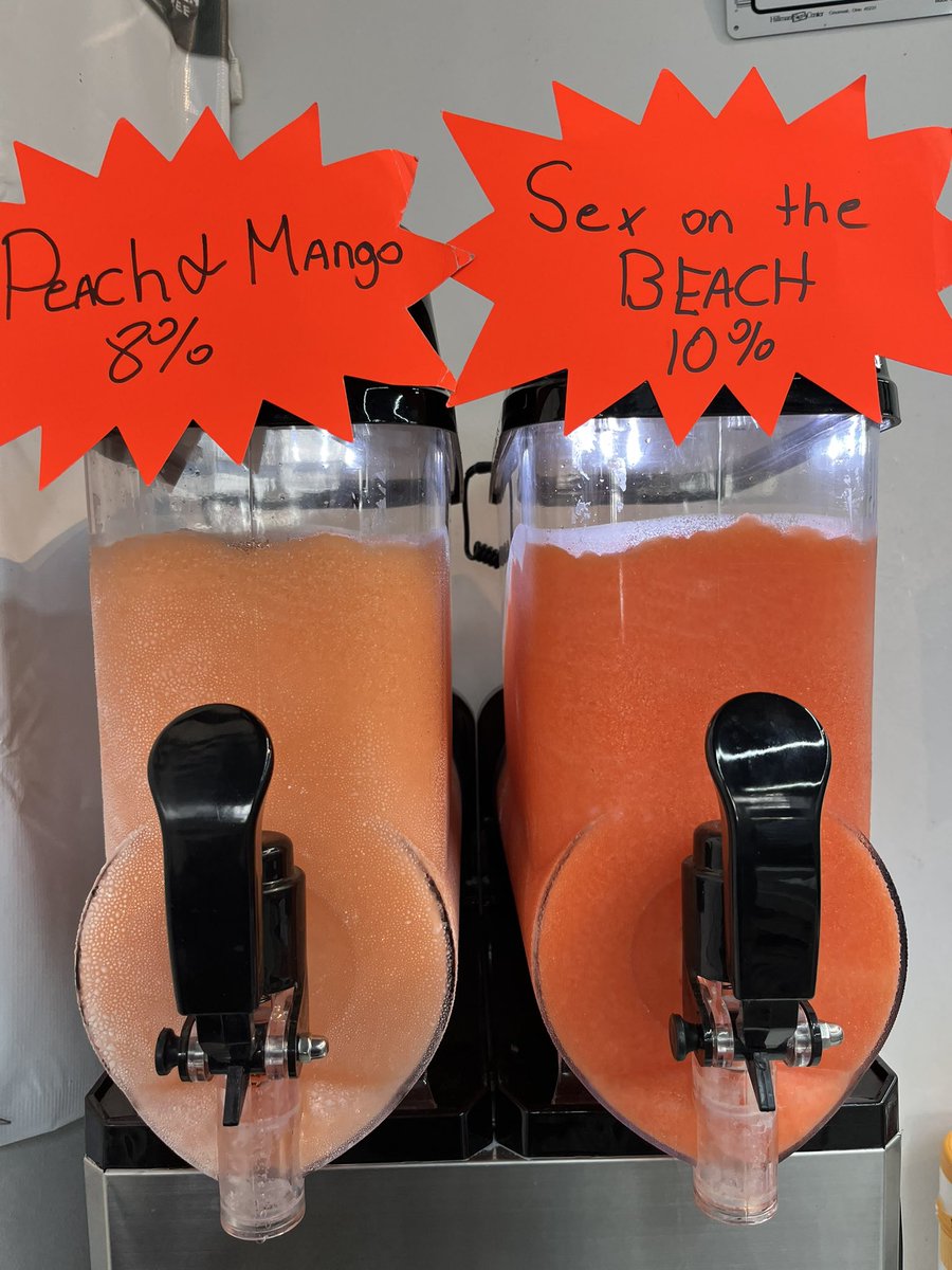 Stop in to get a slushee with your case of Beer Go Pitt basketball!  We are open today until 10:00 PM!!
