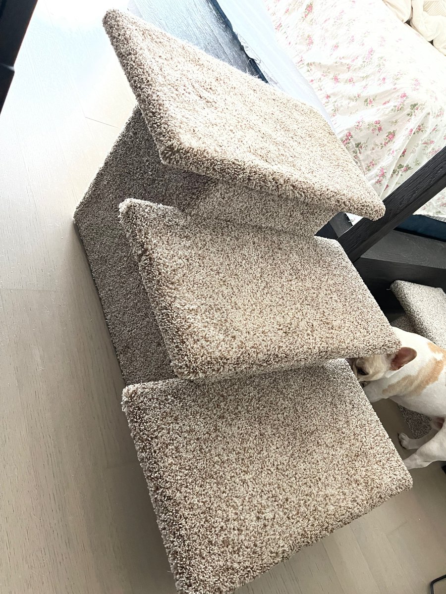 PetClassics's tweet photo. Check out the custom treads on these Carpeted Pet Steps…
https://t.co/y1r12EPD4C

#dogs #dogstairs #dogsteps #MadeInTheUSA #madeinamerica https://t.co/OUtaHimGhW