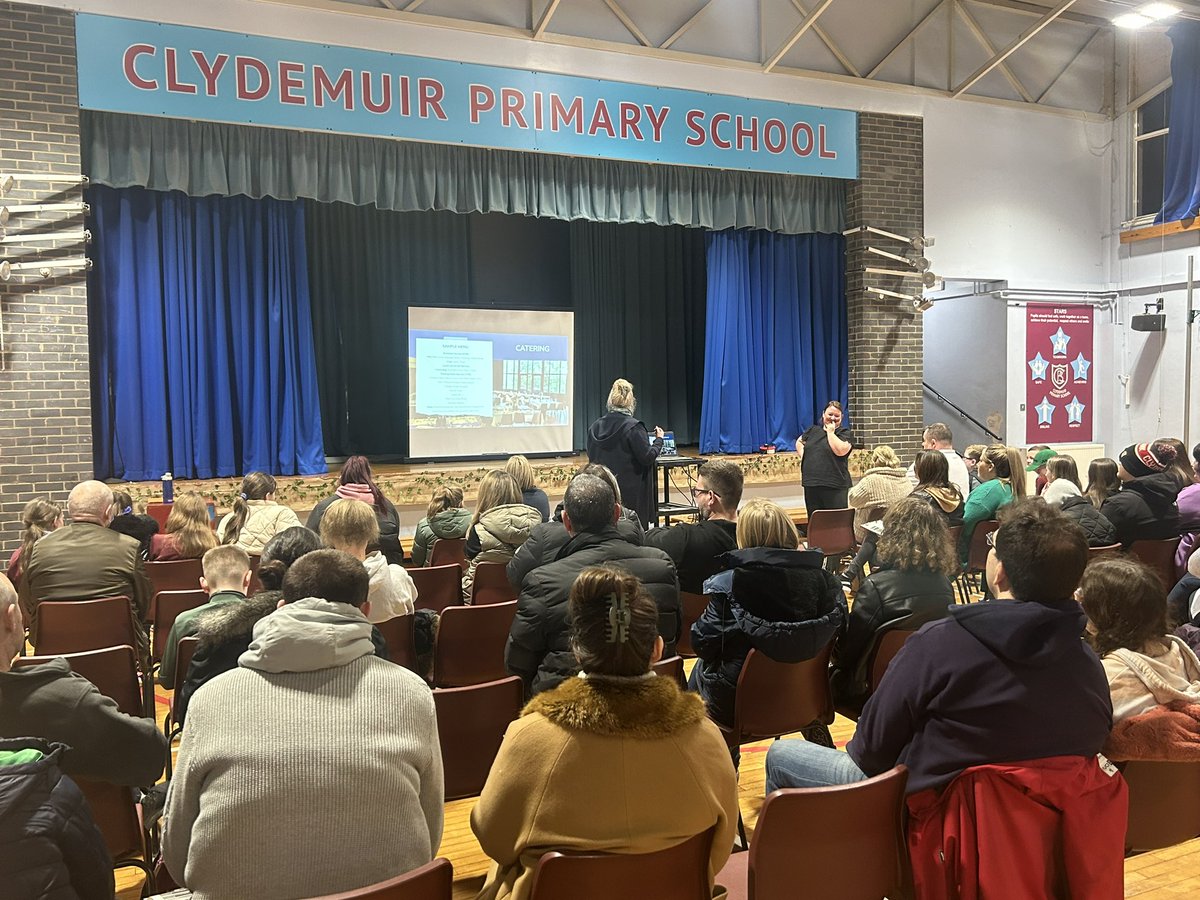 ClydemuirPS's tweet image. Thank you for attending our information evening for our P7 residential trip to @AuchengillanOC .  If you have any questions please get in touch #residential #LifeLearning