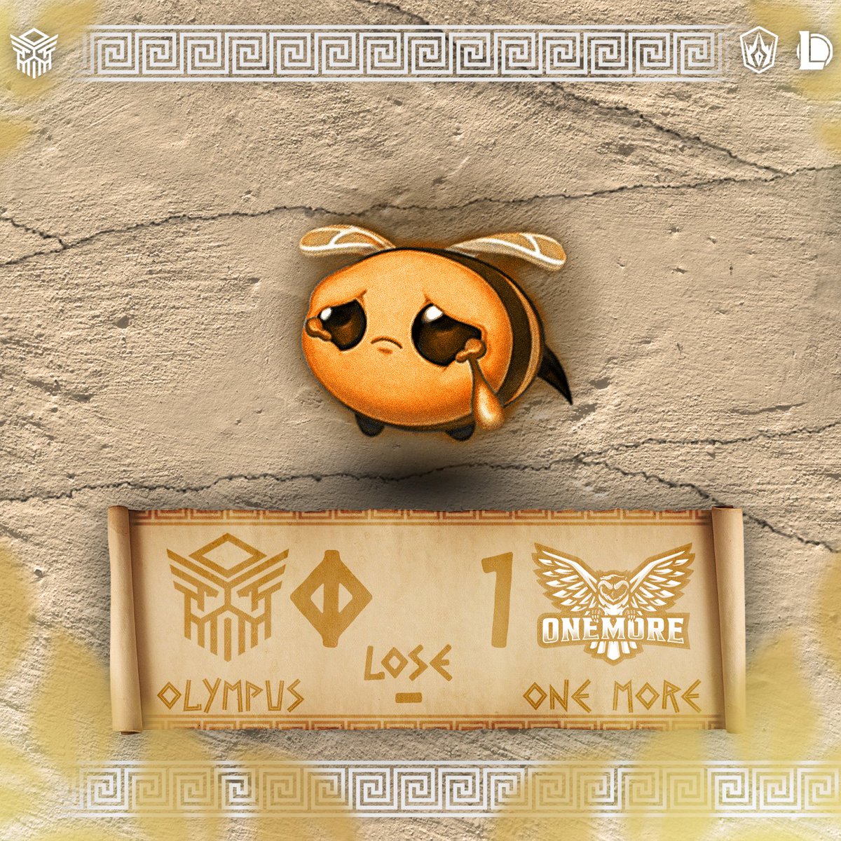 OlympusGamingMA's tweet photo. للأسف خسرنا الخسارة الأولى لنا بعدما منحناهم فرصة أخرى 💔
و لكن مازلنا متصدرين و سنعود أقوى..
Unfortunately, we lost our first loss after we gave them OneMore opportunity 💔
But we're still at the top and we'll get back stronger..
#LEIP23
#homeoftheolympians
#olywin https://t.co/ogMQO5r4I8