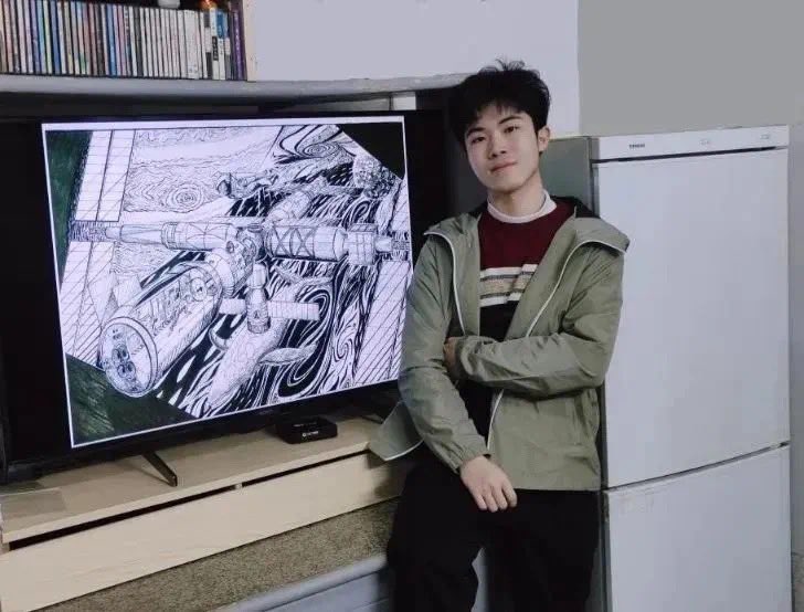 Crosfuniversity's tweet photo. 📰Shenzhen University Liu Xinrong's work "Our journey is the sea of stars" on the space! 🎉The activity is the second "Tiangong Art Exhibition", by the Shenzhou 15 astronaut crew in China's space station held.
#ChinaCEEC
#campus
#university https://t.co/nJLqhFWGAa