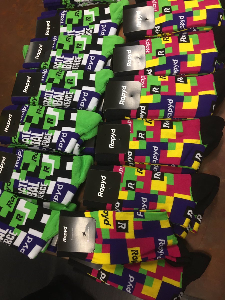 BrianLinuxing's tweet photo. All the socks and more from the charming people of @RapydGlobal London #JSmonthly eh @arismarko https://t.co/lpeCm1goVV