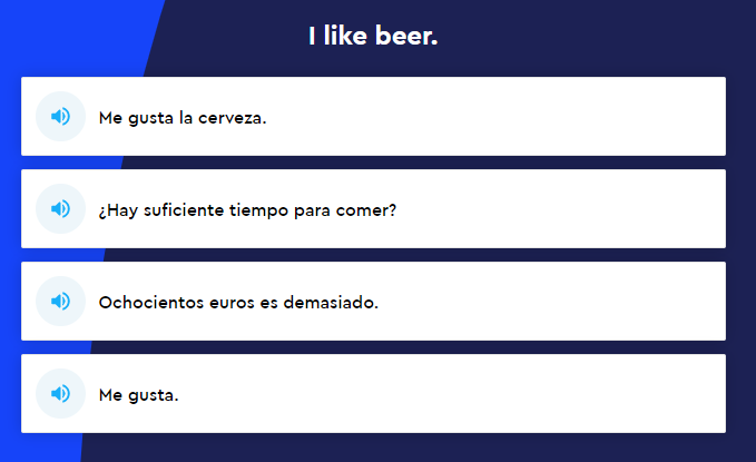 katrane's tweet image. Relearning Spanish on Pimsleur and I giggle every time the instructor tells me to say this phrase.
#iLikeBeer