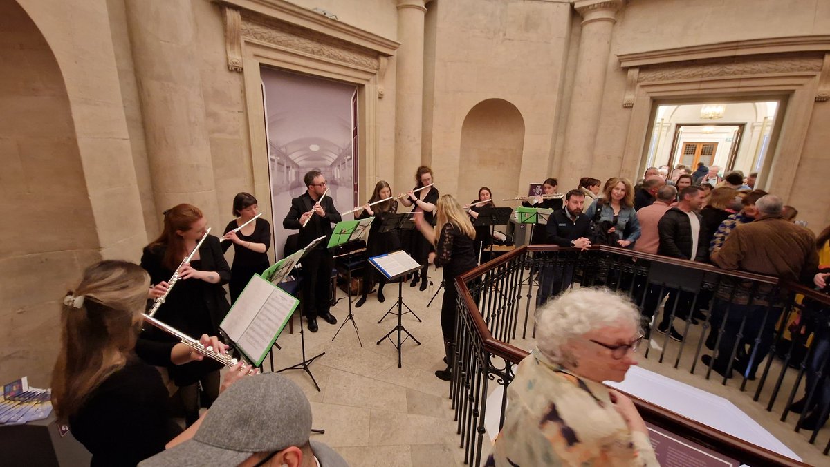clefhound's tweet photo. The amazing Clarion Winds flute ensamble @ #fivelampsartsfestival #fivelamps #fluteensamble #ClassicalMusic https://t.co/A8xrU226yj