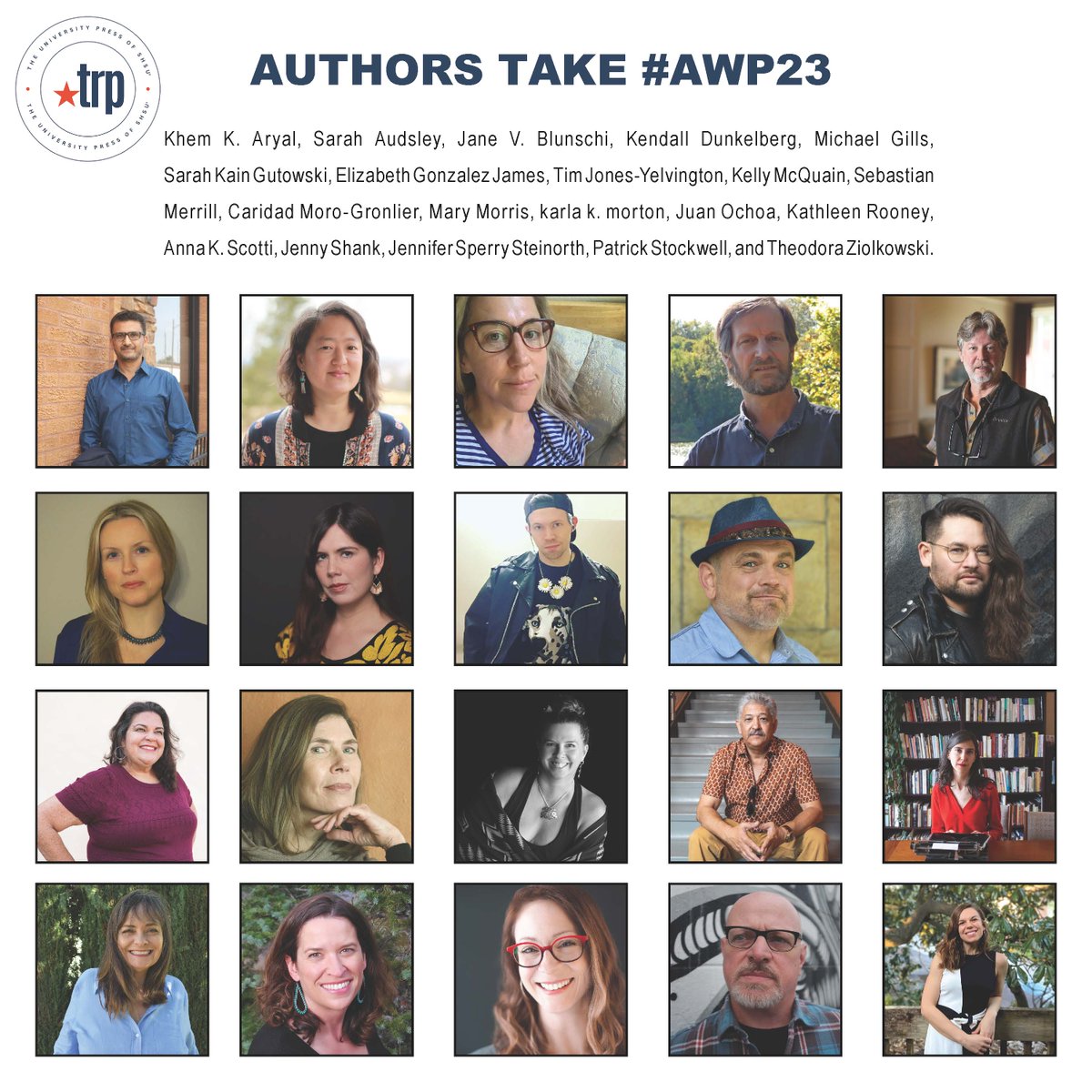 TxReviewPress's tweet photo. TRP is going to #AWP23 in Seattle! Check out the panels and offsite readings that will be happening between March 8th and March 11th featuring our authors. Read more on our blog. 

#lit #universitypress #texasreviewpress #awp23seattle #seattle #panels #offsite #readings #events https://t.co/KnZ2rF9zNC
