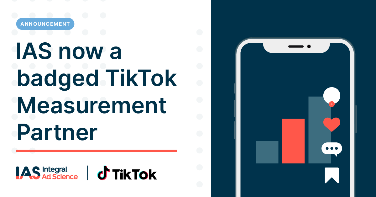 integralads's tweet photo. We're excited to announce that we've been selected to join the @TikTokBusiness Marketing Partners Program as a badged Measurement partner for their new Brand Safety &amp; Suitability category. Click the link to learn more: https://t.co/Fg888Qka0I https://t.co/cAY3oqQyw7